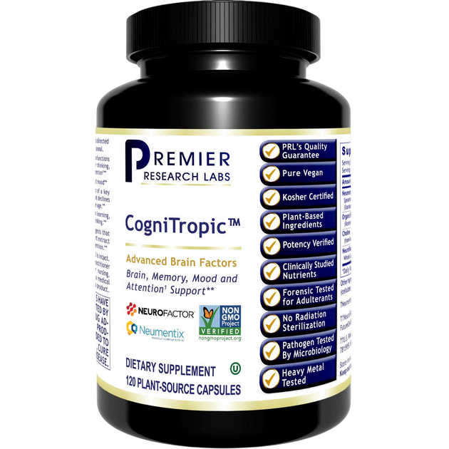 Cognitropic, 120 Capsules , Brand_Premier Research Labs capsules Form_Capsules Requires Consultation Size_120 Capsules