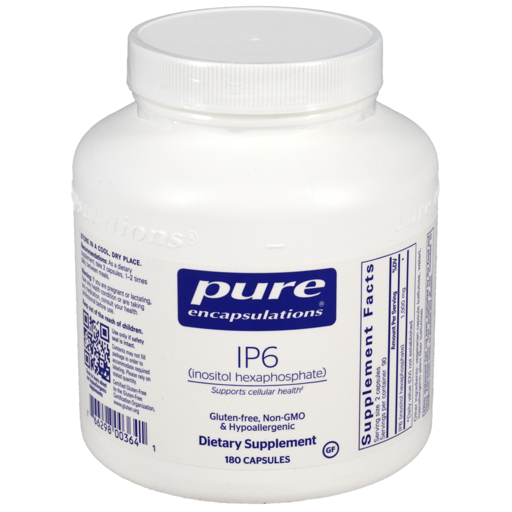 IP-6 500 mg, 180 Capsules , Brand_Pure Encapsulations caps Emersons