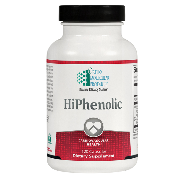 HiPhenolic, 120 capsules , Brand_Ortho Molecular caps Form_Capsules Requires Consultation Size_120 Caps