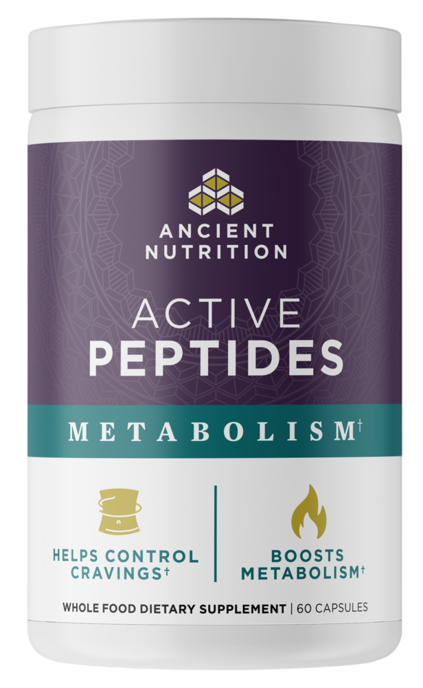 Ancient Nutrition Active Peptides Metabolic Booster - front