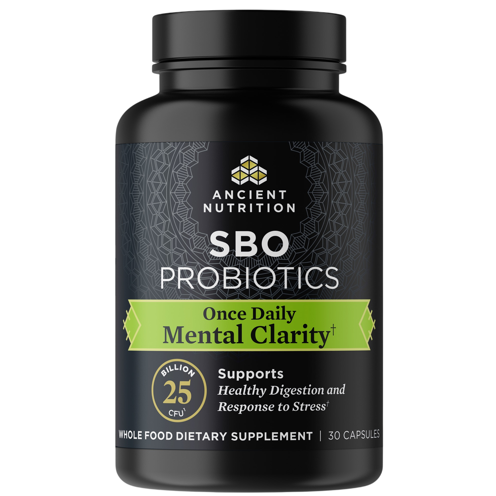Ancient Nutrition SBO Probiotics Mental Clarity - front