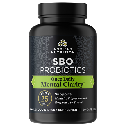 Ancient Nutrition SBO Probiotics Mental Clarity - front