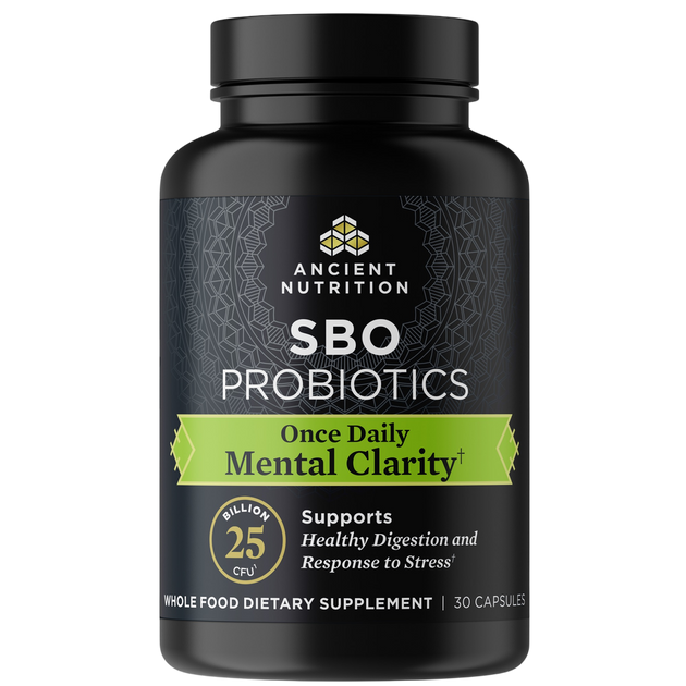 Ancient Nutrition SBO Probiotics Mental Clarity - front