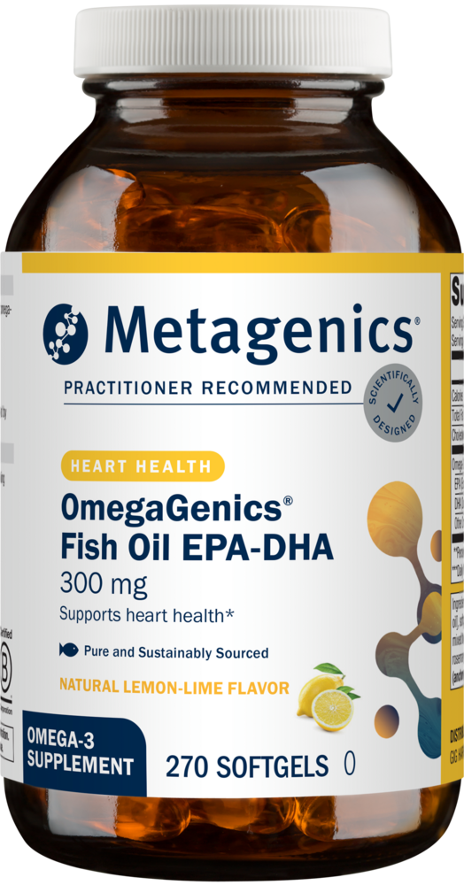OmegaGenics® EPA-DHA 300 Fish Oil, 270 Softgels , Form_Softgels