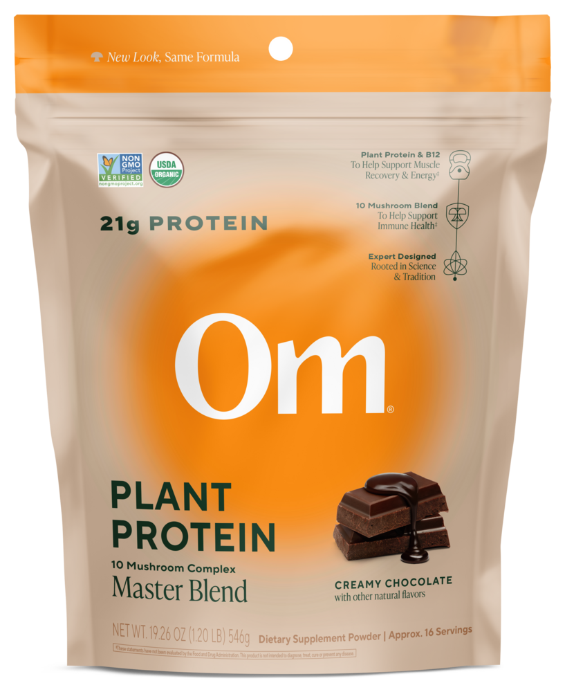 Mushroom Master Blend Chocolate Protein, 546 Grams , Form_Powder