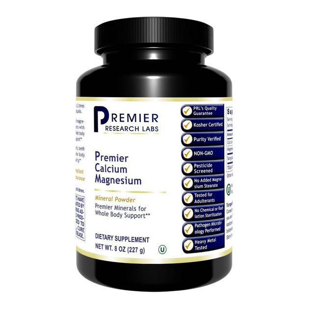 Premier Calcium Magnesium, 227 Grams , Brand_Premier Research Labs Form_Powder powder Requires Consultation Size_227 Grams