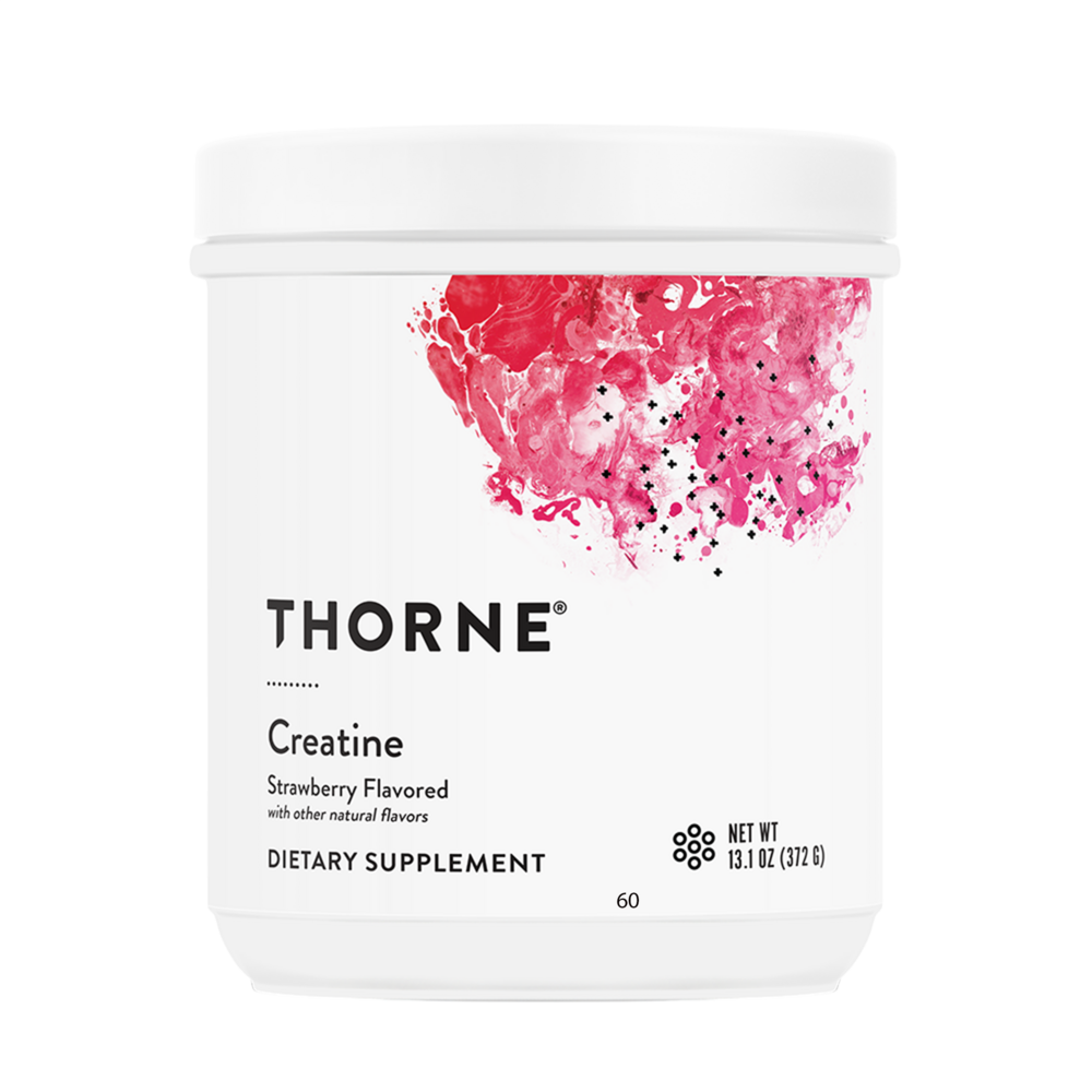 Creatine (Strawberry Flavored), 450 g Powder , Brand_Thorne Research Form_Powder Size_450 g