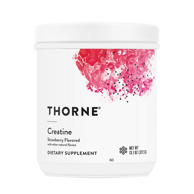 Creatine (Strawberry Flavored), 450 g Powder , Brand_Thorne Research Form_Powder Size_450 g