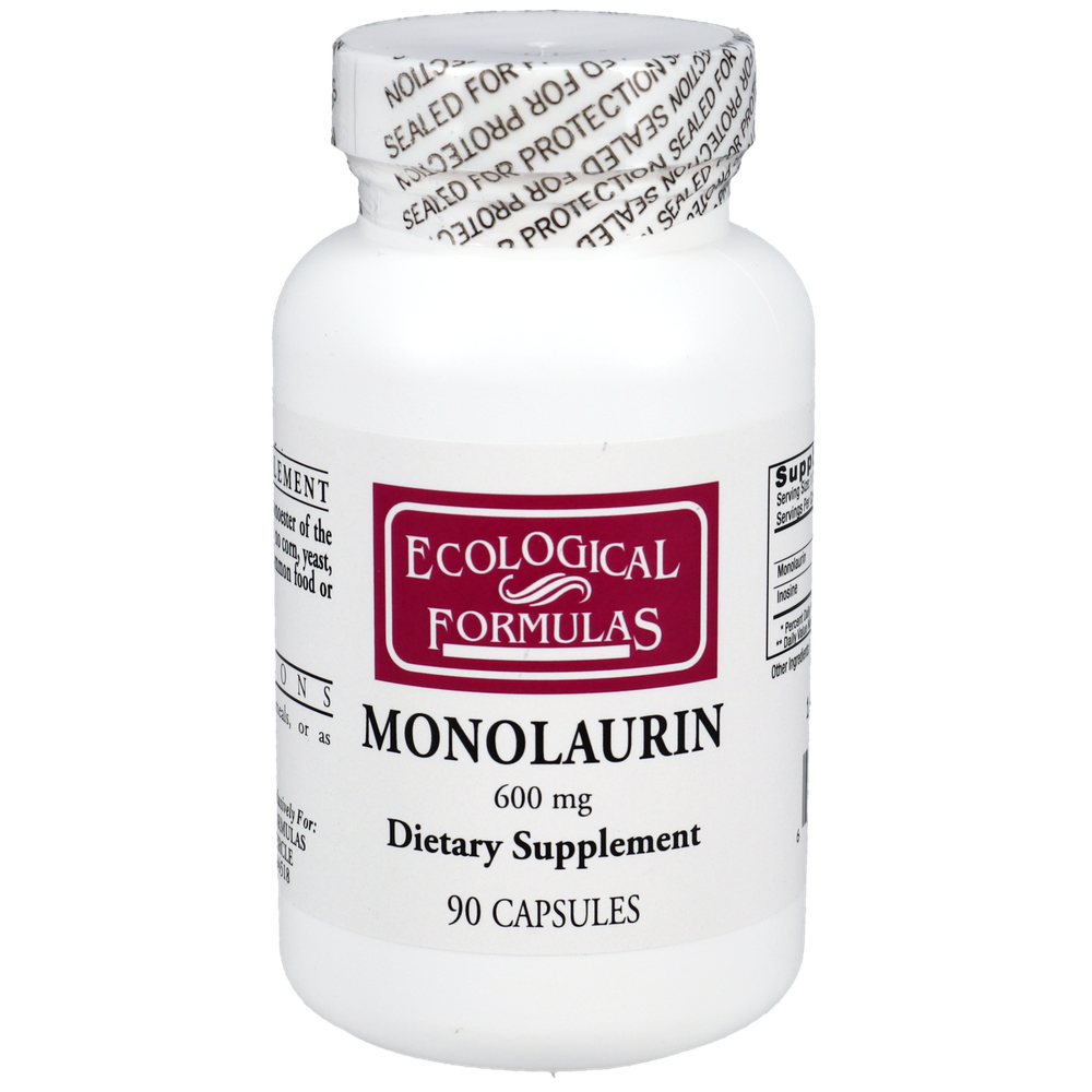 Monolaurin 600mg, 90 Capsules