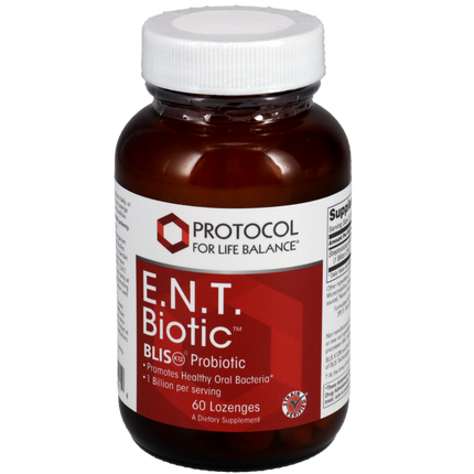 E.N.T. Biotic BLIS K12 probiotic, 60 Lozenges , Brand_Protocol for Life Balance Form_Lozenges lozenges Requires Consultation Size_60 Lozenges