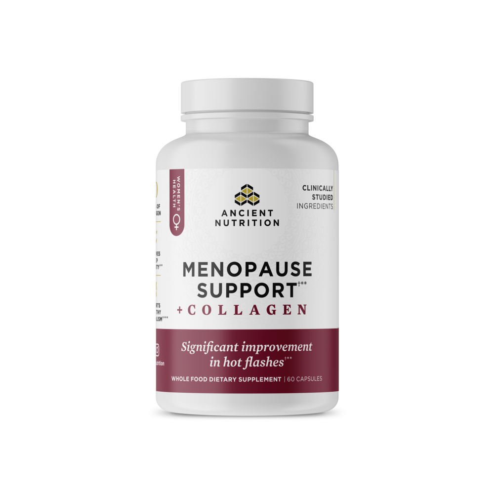 Ancient Nutrition Menopause Support + Collagen - front