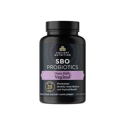 Ancient Nutrition SBO Probiotics Vaginal Once Daily - front