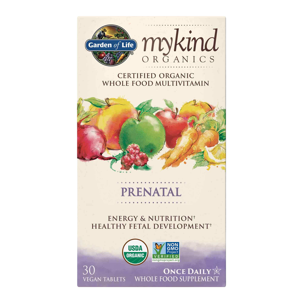 mykind Organics Prenatal Once Daily Multi, 30 Tablets