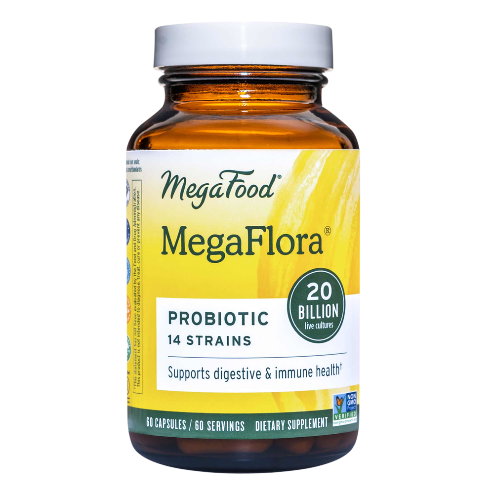MegaFlora® Probiotic, 60 Capsules