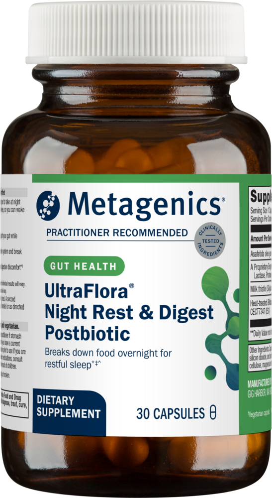 UltraFlora® Night Rest & Digest Postbiotic, 30 capsules , Form_Capsules