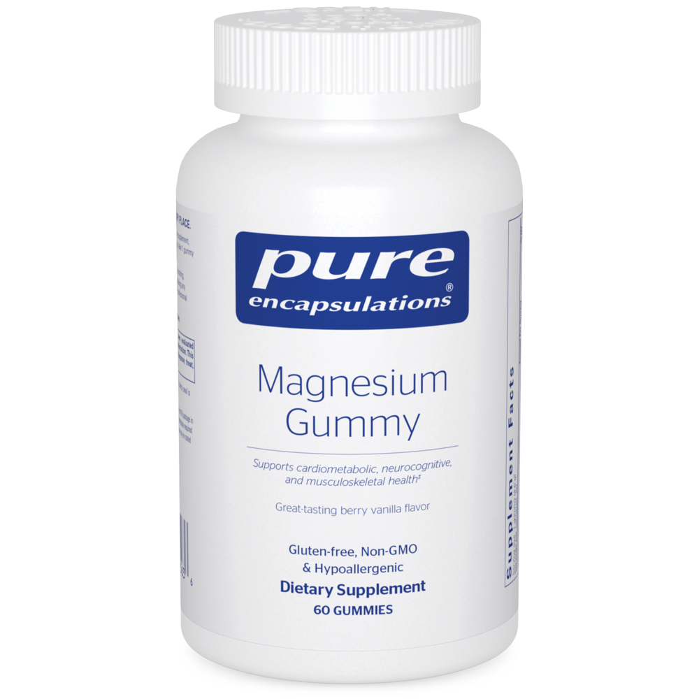 Magnesium Gummy, 60 Gummies , Brand_Pure Encapsulations Form_Gummies Requires Consultation Size_60 Gummies