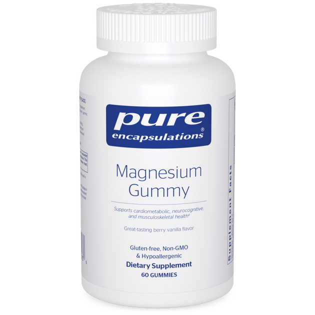 Magnesium Gummy, 60 Gummies , Brand_Pure Encapsulations Form_Gummies Requires Consultation Size_60 Gummies