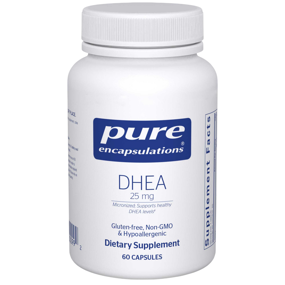DHEA 25mg, 60 Capsules , Brand_Pure Encapsulations Form_Capsules Requires Consultation Size_60 Capsules