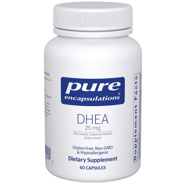 DHEA 25mg, 60 Capsules , Brand_Pure Encapsulations Form_Capsules Requires Consultation Size_60 Capsules