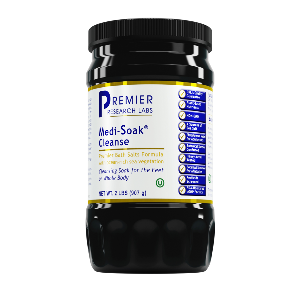 Medi-Soak Cleanse, 907 Grams , Brand_Premier Research Labs Form_Bath Size_907 Grams