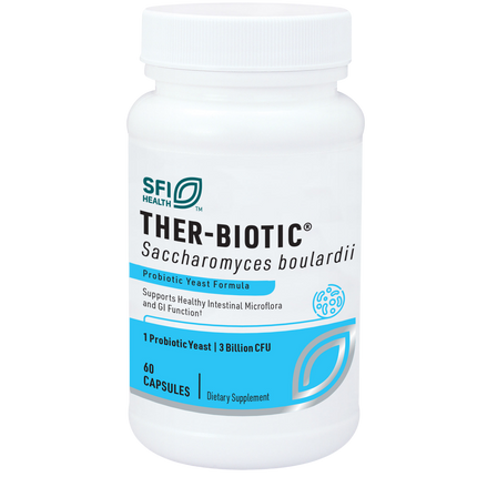 Ther-Biotic® Saccharomyces Boulardii Probiotic Yeast Formula, 60 Capsules