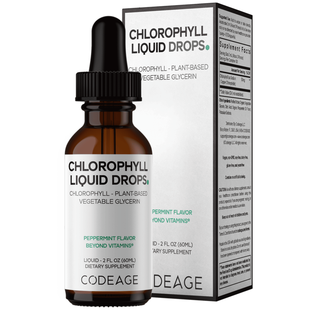 Chlorophyll+ Liquid Drops, 60 mL Liquid