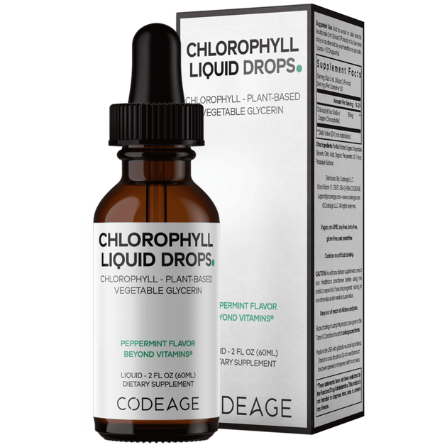 Chlorophyll+ Liquid Drops, 60 mL Liquid