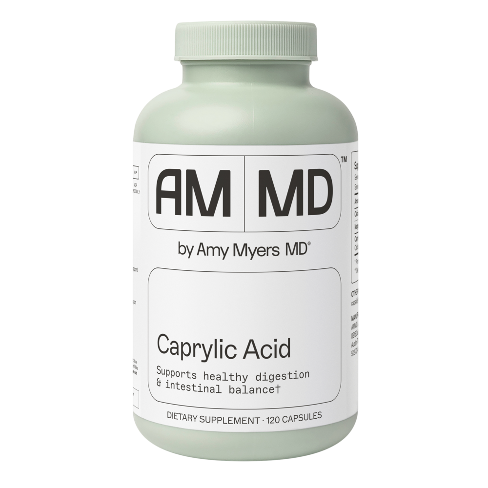 Amy Myers MD Caprylic Acid - front