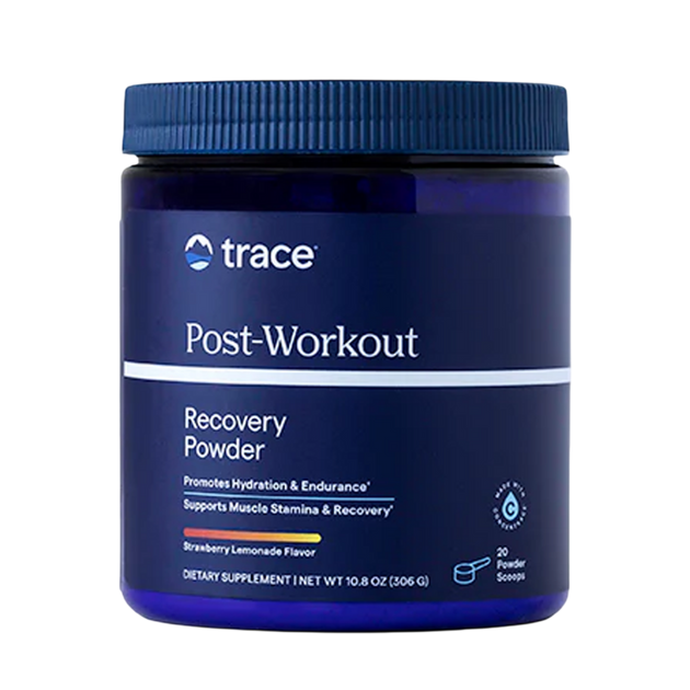 Post-Workout (Recovery Powder), strawberry lemonade, 460 g Powder , Brand_Trace Minerals Form_Powder Size_460 g