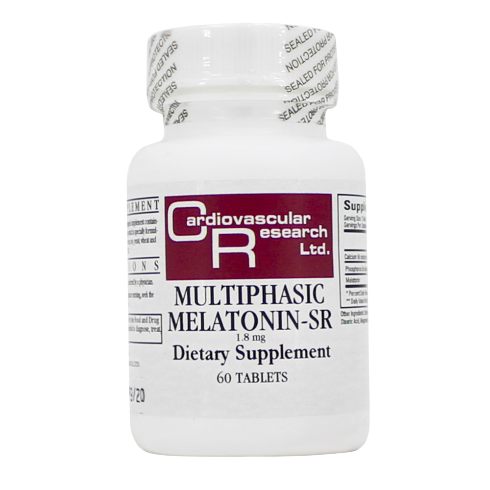 Multiphasic Melatonin SR (1.8mg), 60 Tablets