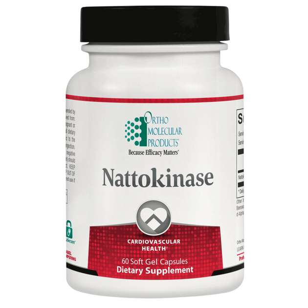 Nattokinase, 60 Softgels , Brand_Ortho Molecular Form_Softgels Requires Consultation Size_60 Softgels softgels