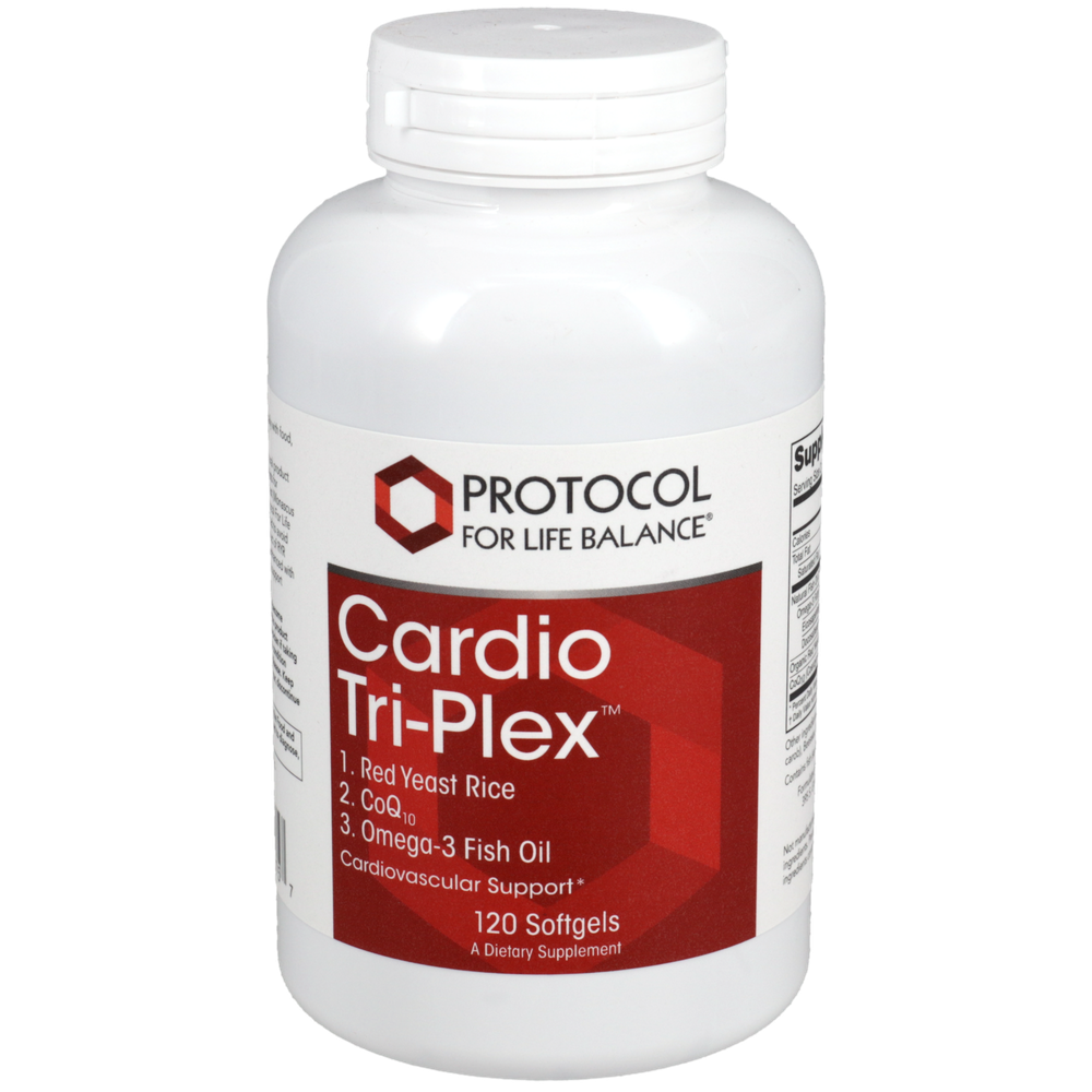 Cardio Tri-Plex, 120 Softgels , Brand_Protocol for Life Balance Form_Softgels Requires Consultation Size_120 Softgels softgels