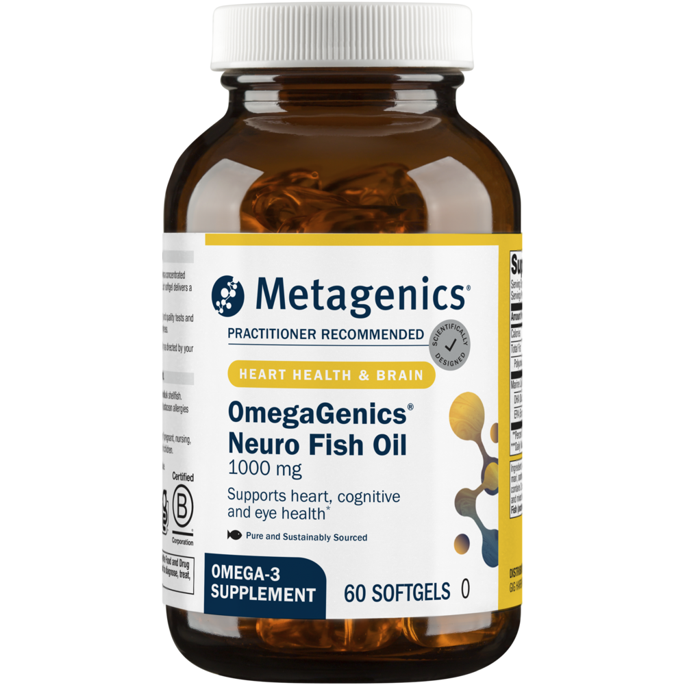 OmegaGenics® Neuro 1000, 60 Softgels , Emersons Emersons-Alt Form_Softgels softgels