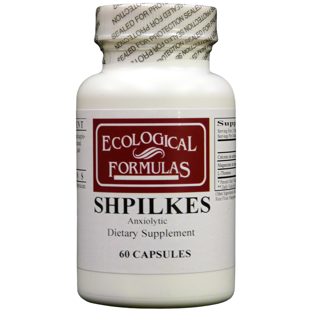 Shpilkes (CA Carbonate/MG Taurate + L-Theanine), 60 Capsules
