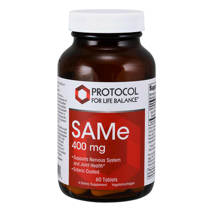 SAMe 400mg, 60 Tablets , Brand_Protocol for Life Balance Form_Tablets Requires Consultation Size_60 Tablets tablets