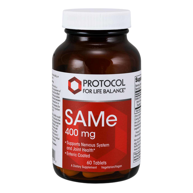 SAMe 400mg, 60 Tablets , Brand_Protocol for Life Balance Form_Tablets Requires Consultation Size_60 Tablets tablets