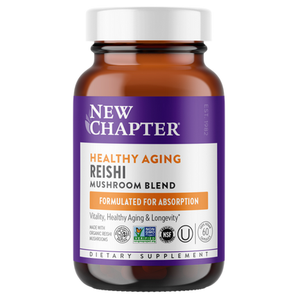 Healthy Aging, Reishi, 60 capsules