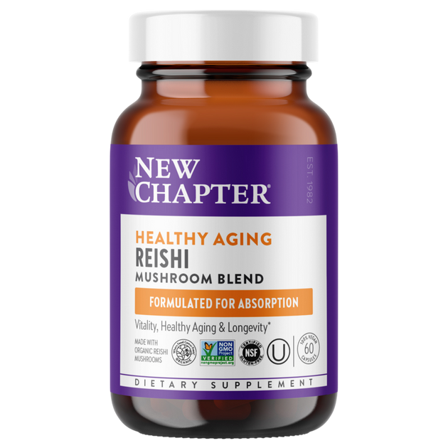 Healthy Aging, Reishi, 60 capsules , Form_Capsules