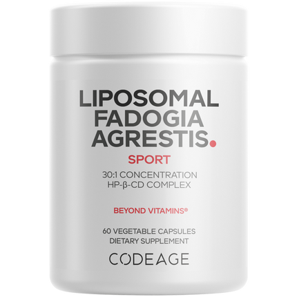 Liposomal Fadogia Agrestis+, 60 Capsules