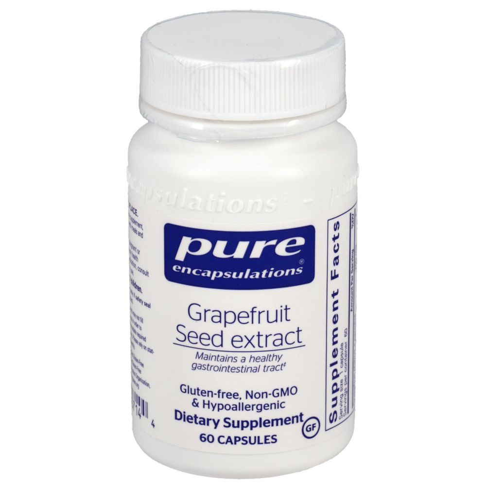 Grapefruit Seed Extract, 60 Capsules , Brand_Pure Encapsulations caps Emersons