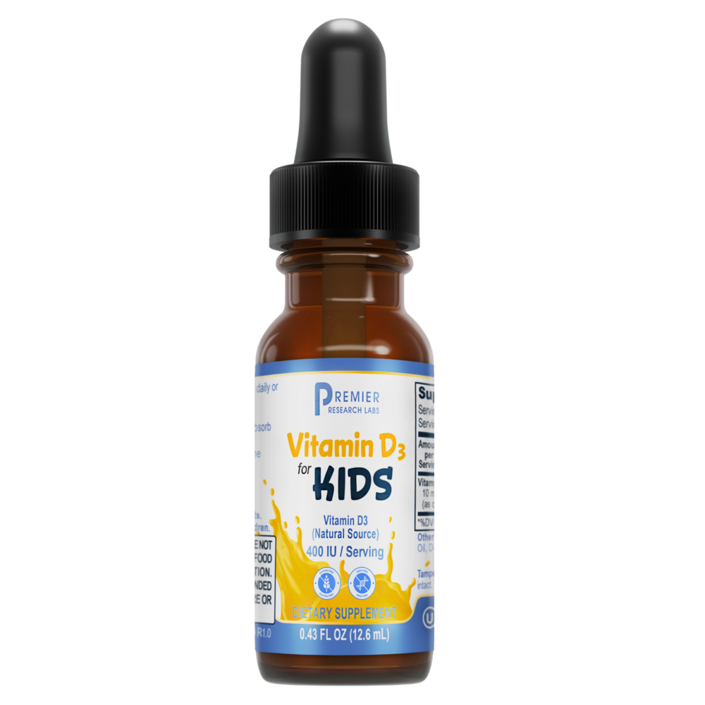 Premier Vitamin D3 for Kids, 12.6 Milliliters , Brand_Premier Research Labs Form_Liquid liquid Requires Consultation Size_12.6 Milliliters