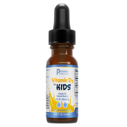 Premier Vitamin D3 for Kids, 12.6 Milliliters , Brand_Premier Research Labs Form_Liquid liquid Requires Consultation Size_12.6 Milliliters
