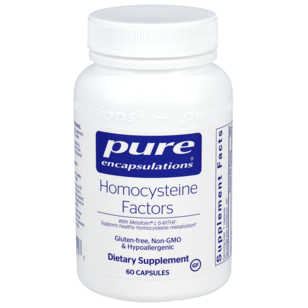 Homocysteine Factors‡, 60 Capsules , Brand_Pure Encapsulations caps Form_Capsules Not Emersons Size_60 Caps