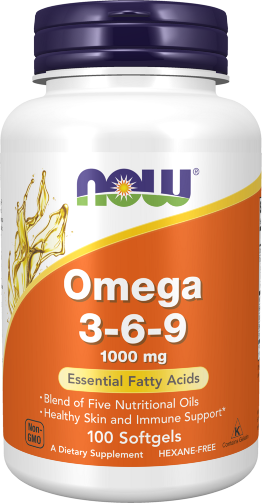Omega 3-6-9 1000mg, 100 softgels