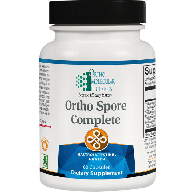 Ortho Spore Complete, 60 capsules , Brand_Ortho Molecular caps Form_Capsules Requires Consultation Size_60 Caps