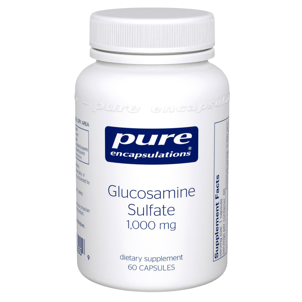 Glucosamine Sulfate, 1000 mg, 60 Capsules , Brand_Pure Encapsulations caps Emersons