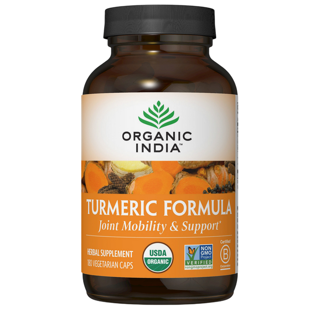 Turmeric Formula, 180 capsules , Ayurveda Brand_Organic India Form_Capsules