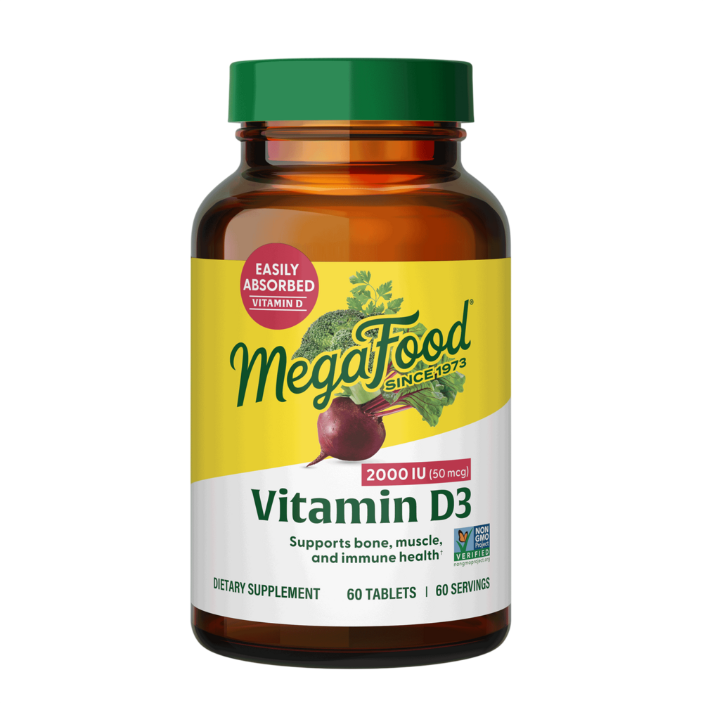 Vitamin D3 2000IU, 60 Tablets