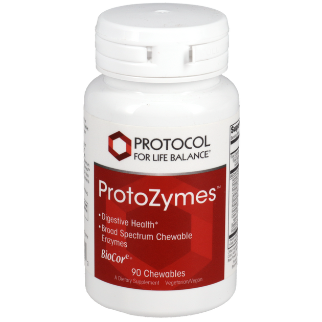 ProtoZymes Chewable, 90 Chewables , Brand_Protocol for Life Balance chewables Form_Chewables Requires Consultation Size_90 Chewables