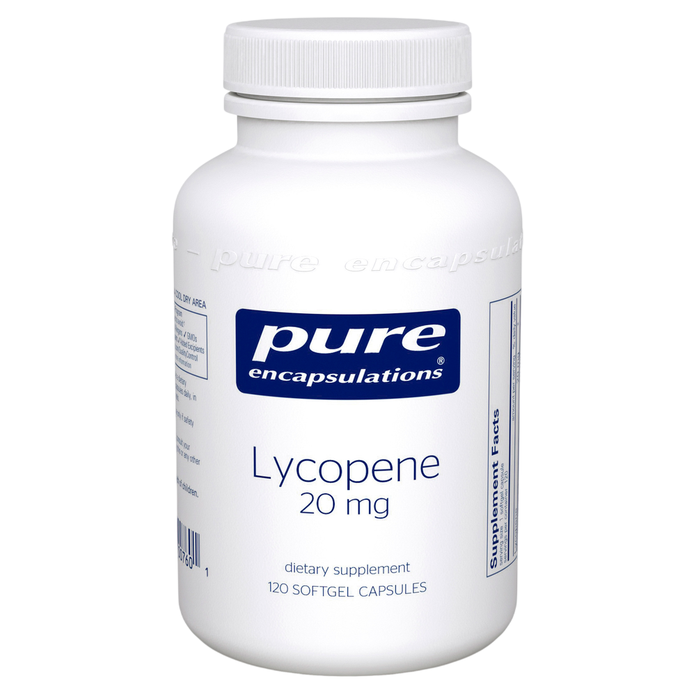 Lycopene, 20 mg, 120 Softgels , Brand_Pure Encapsulations Emersons Form_Softgels Requires Consultation Size_120 Softgels softgels